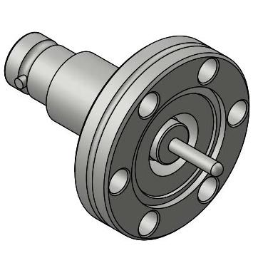 CF法蘭BNC單端同軸接頭